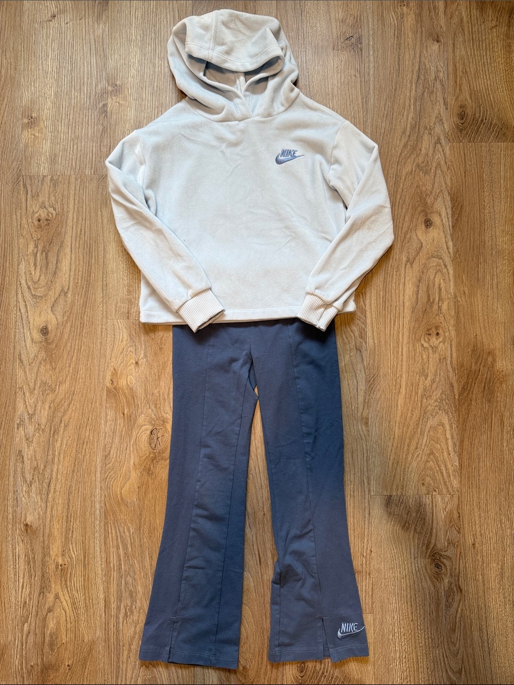 Nike Kids Blue Hoodie with Matching Leggings